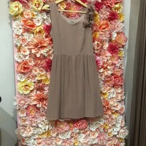 New tan flowing dress !